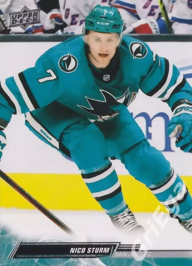 2022/23 Upper Deck Hockey #615 Nico Sturm (San Jose Sharks)