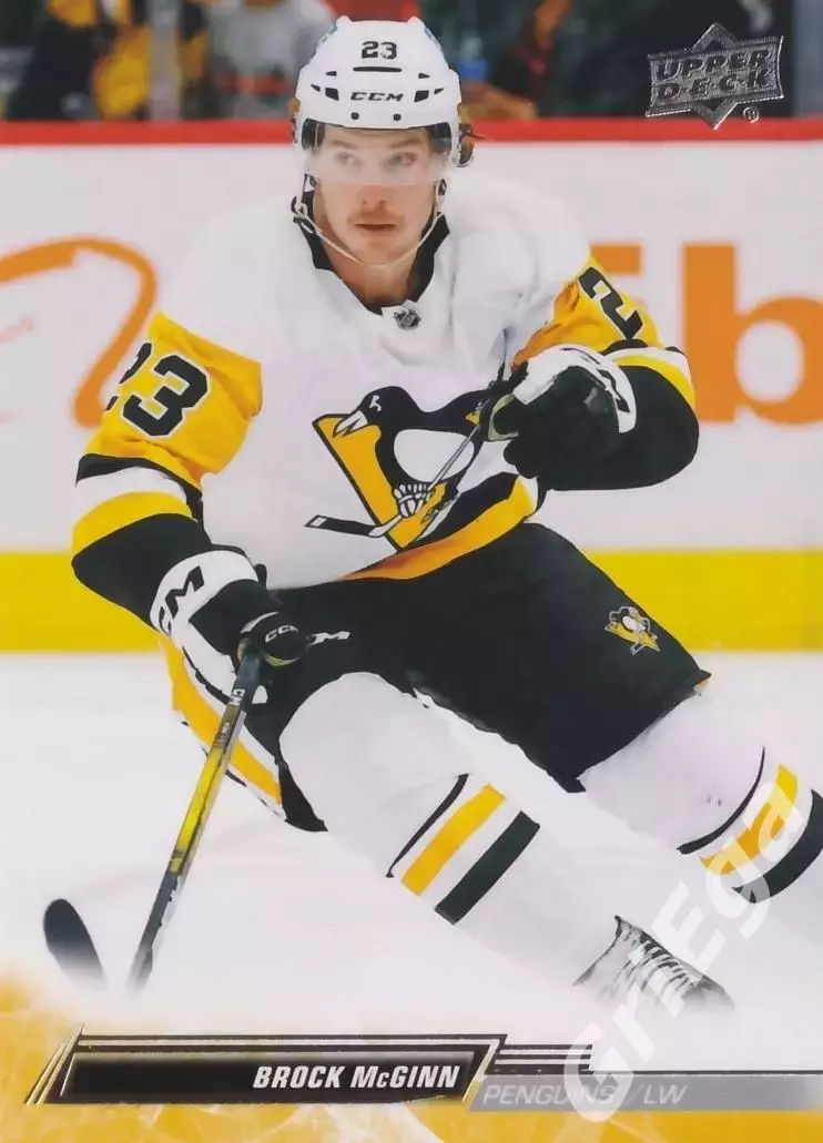 2022/23 Upper Deck Hockey #610 Brock McGinn (Pittsburgh Penguins)