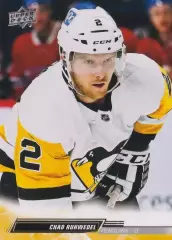 2022/23 Upper Deck Hockey #609 Chad Ruhwedel (Pittsburgh Penguins)