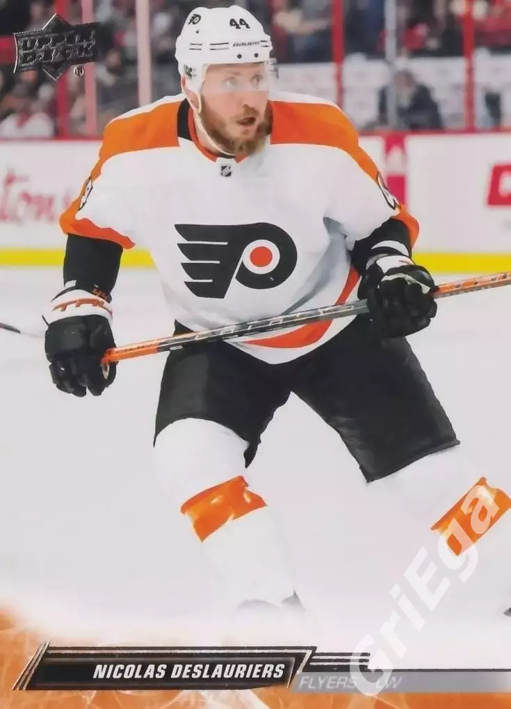 2022/23 Upper Deck Hockey #604 Nicolas Deslauriers (Philadelphia Flyers)
