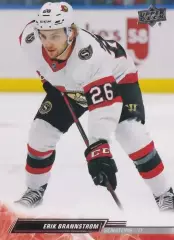 2022/23 Upper Deck Hockey #602 Erik Brannstrom (Ottawa Senators)