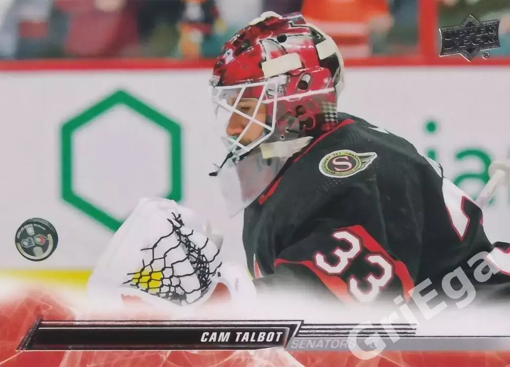 2022/23 Upper Deck Hockey #598 Cam Talbot (Ottawa Senators)