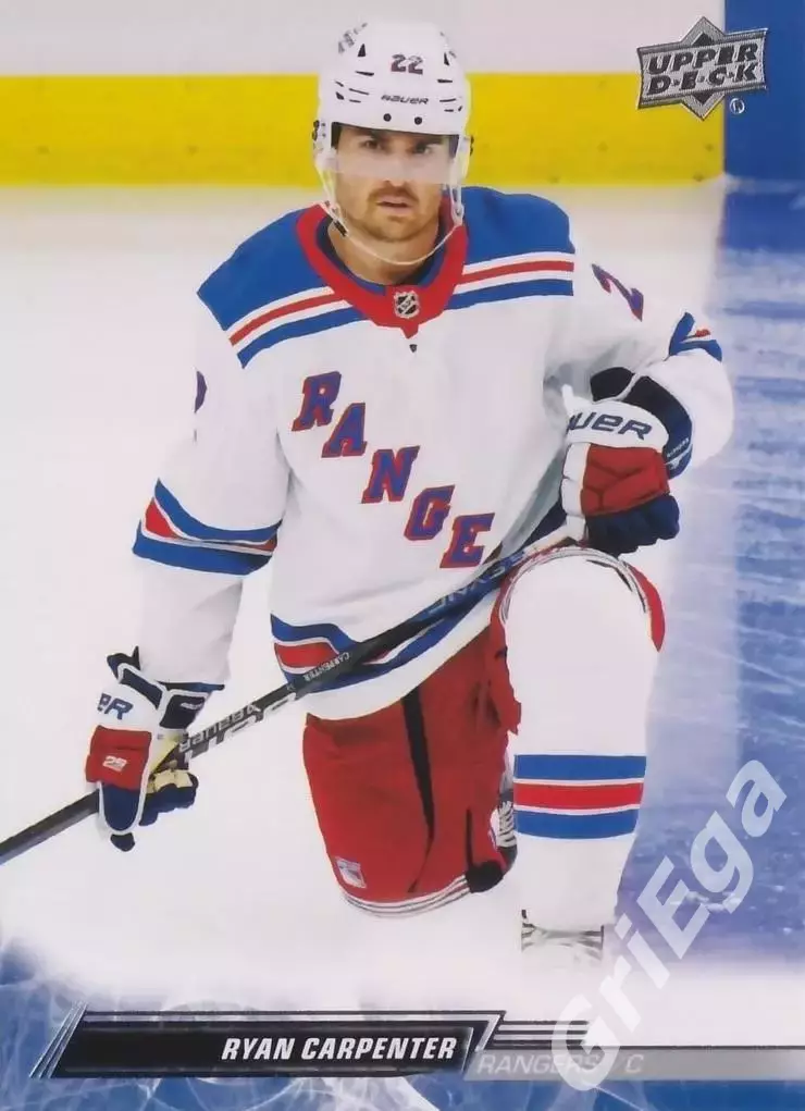 2022/23 Upper Deck Hockey #593 Ryan Carpenter (New York Rangers)