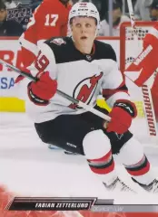 2022/23 Upper Deck Hockey #586 Fabian Zetterlund (New Jersey Devils)