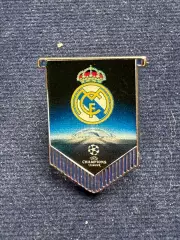 ФК Реал. Официальный знак лиги чемпионов.