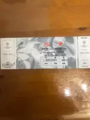 Билет Спартак Арсенал Лига Чемпионов 2000/2001