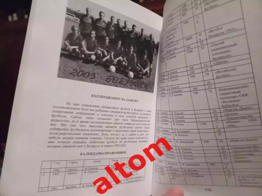 История Бобруйского футбола 1992 - 2025. Беларусь. НОВИНКА 2006 года. 2