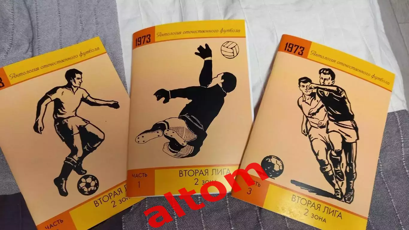 1973 год 2 лига 2 зона. Ленинград, Смоленск, Брест и др. НОВИНКА. 3 части. 2026