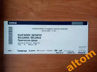 2020 Болгария Беларусь. Товарищеский матч.