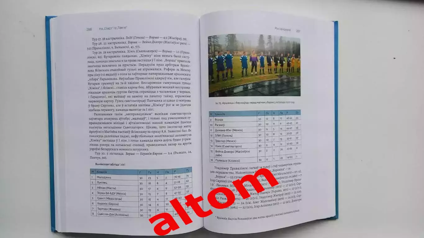 На Старт и в Темпе. Вся история футбола в Орше. Беларусь. РЕДКОСТЬ. 2025. 3