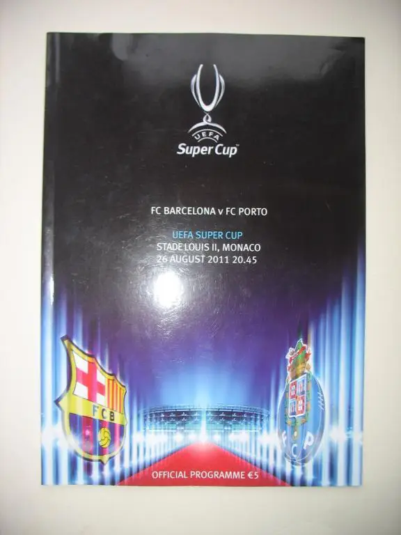 2011 Барселона - Порто финал Суперкубка