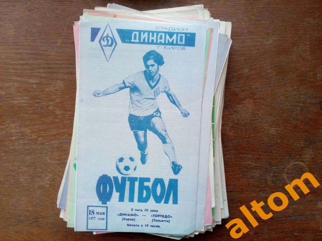 Динамо Киров Торпедо Тольятти 1977