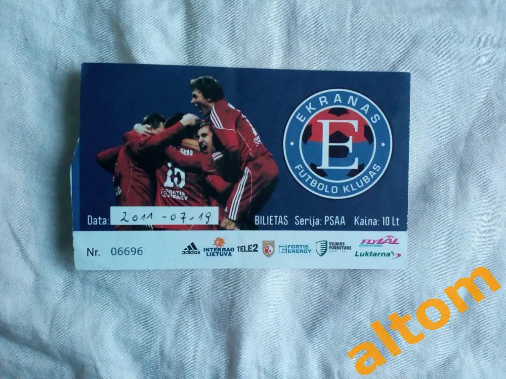 Экранас Литва Валетта Мальта 2011