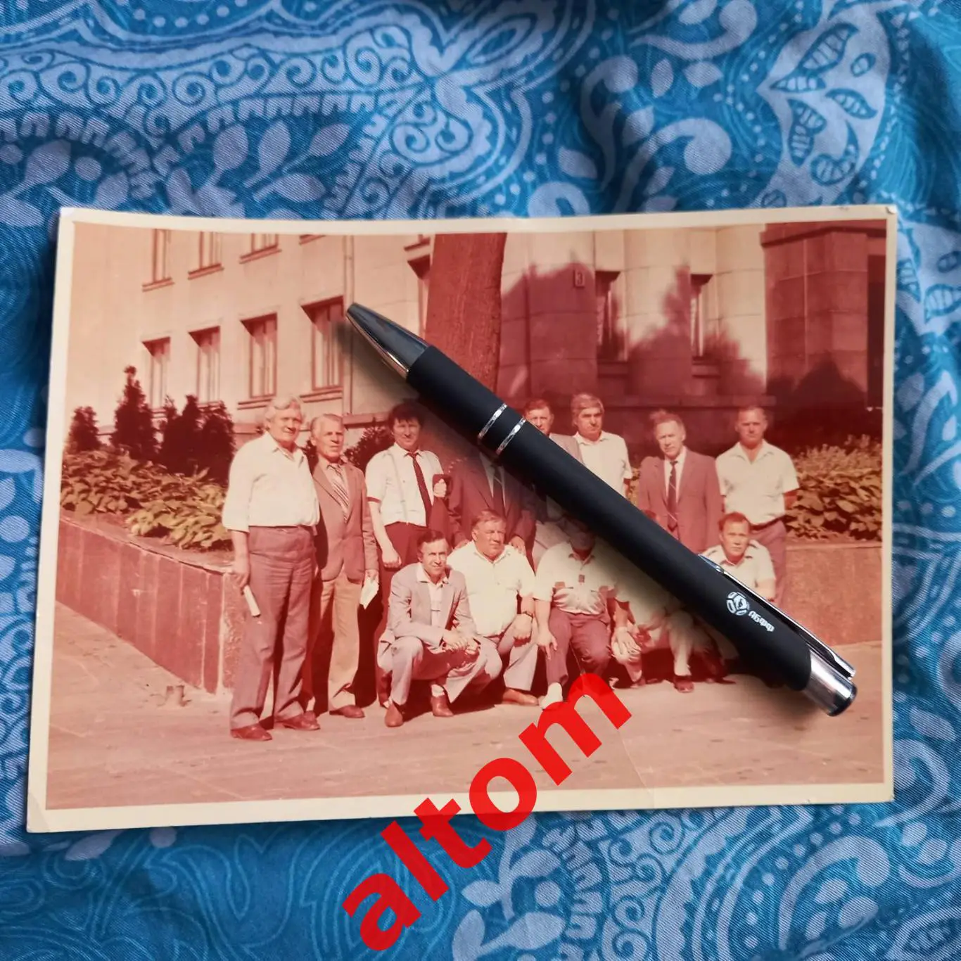 Динамо Минск ветераны конец 1980-х. Оригинальное цветное фото. Беларусь