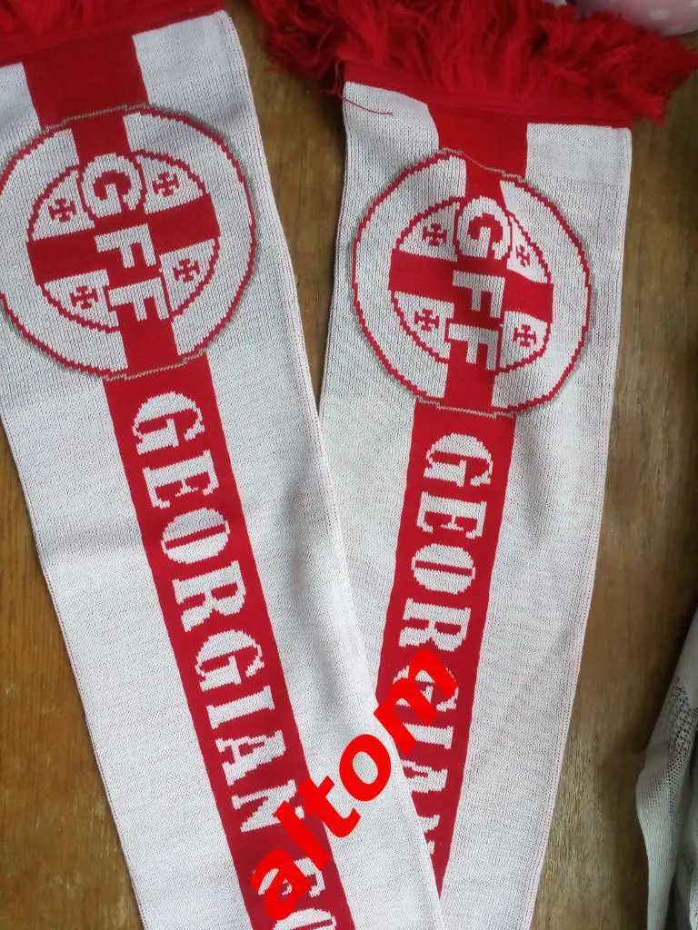 Грузия 2021 официальный шарф вязанный