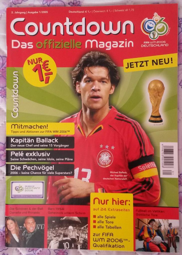 Журнал Countdown Германия 2005 год № 1.