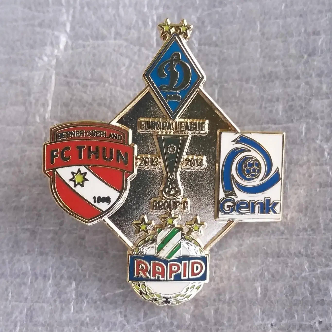 Лига Европы 2013-14 группа С. Динамо Киев, Тюн, Рапид Вена, Генк.