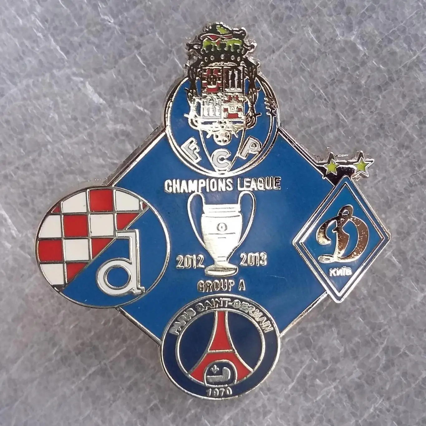 Лига чемпионов 2012-13 группа A. Динамо Киев, Порто, Динамо Загреб, ПСЖ.