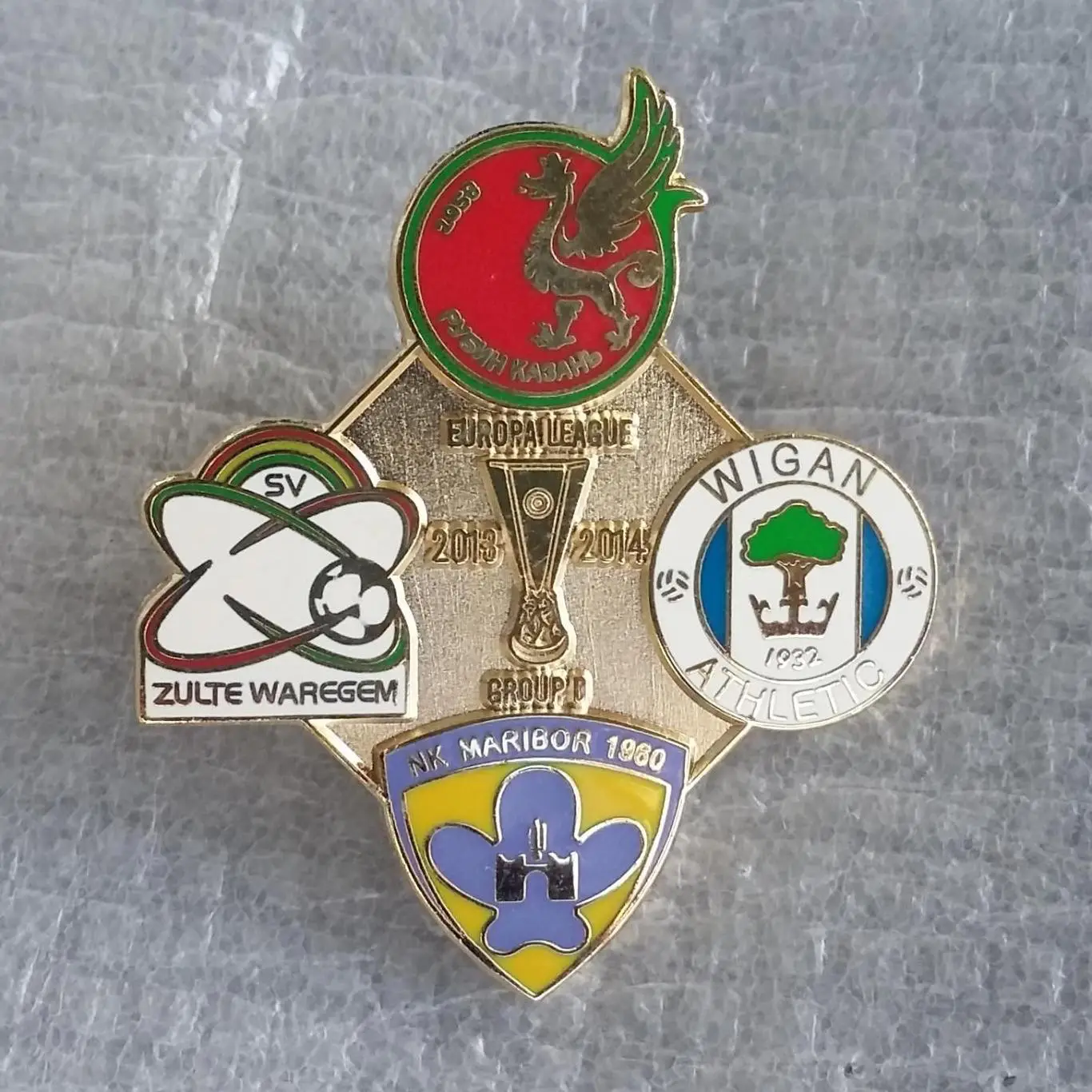 Лига Европы 2013-14 группа В. Рубин Казань, Марибор, Уиган Атлетик, Зюльте В.