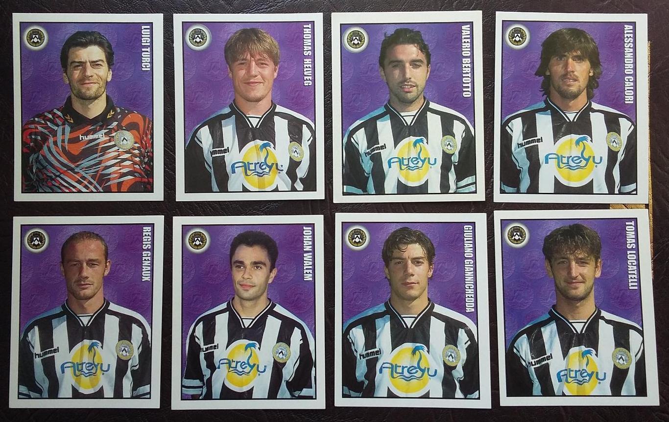 MERLIN Итальянский Футбол 1997-1998. Udinese. На выбор.