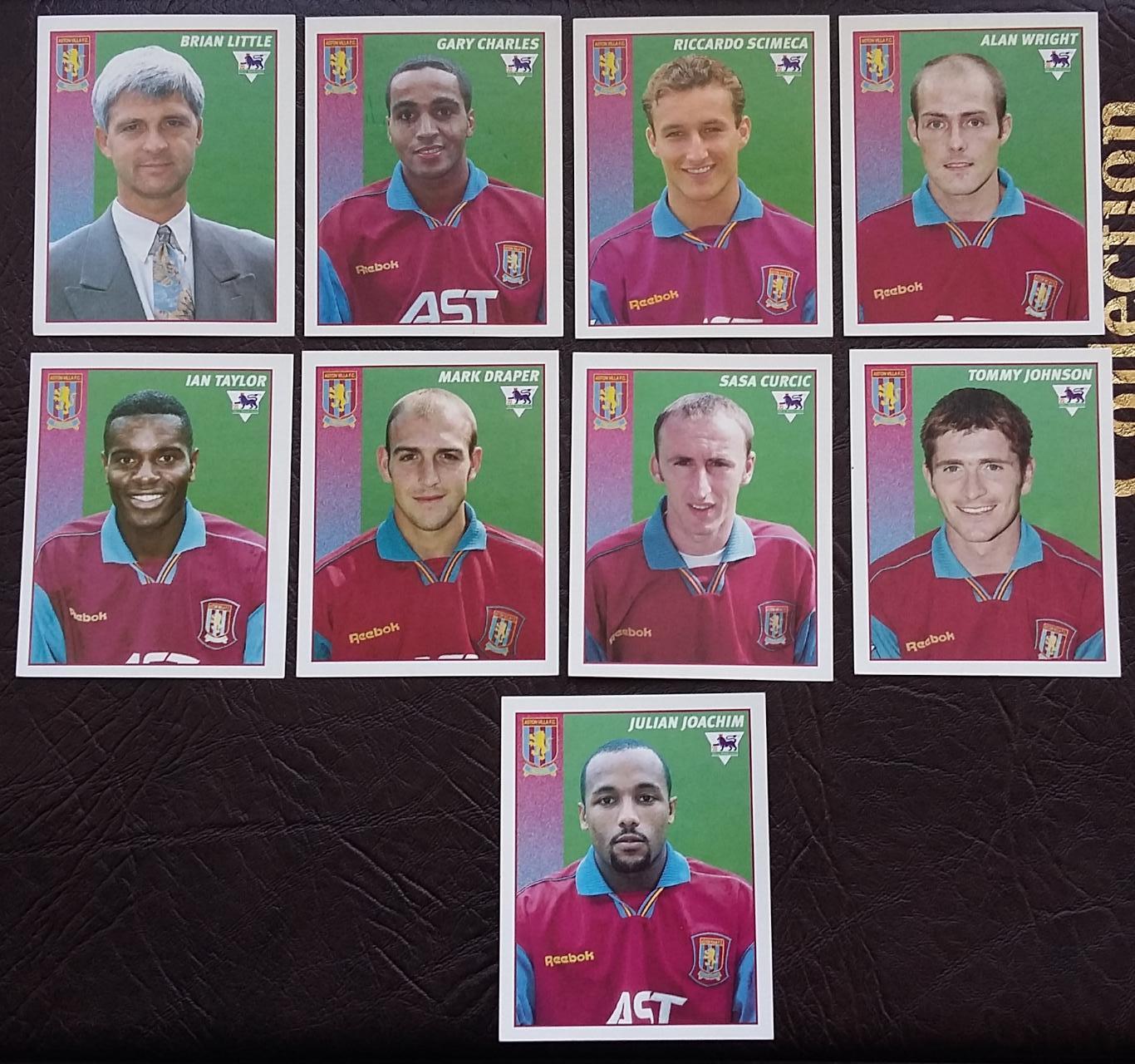 MERLIN Английская Премьер-Лига 1996-1997. Aston Villa. На выбор.