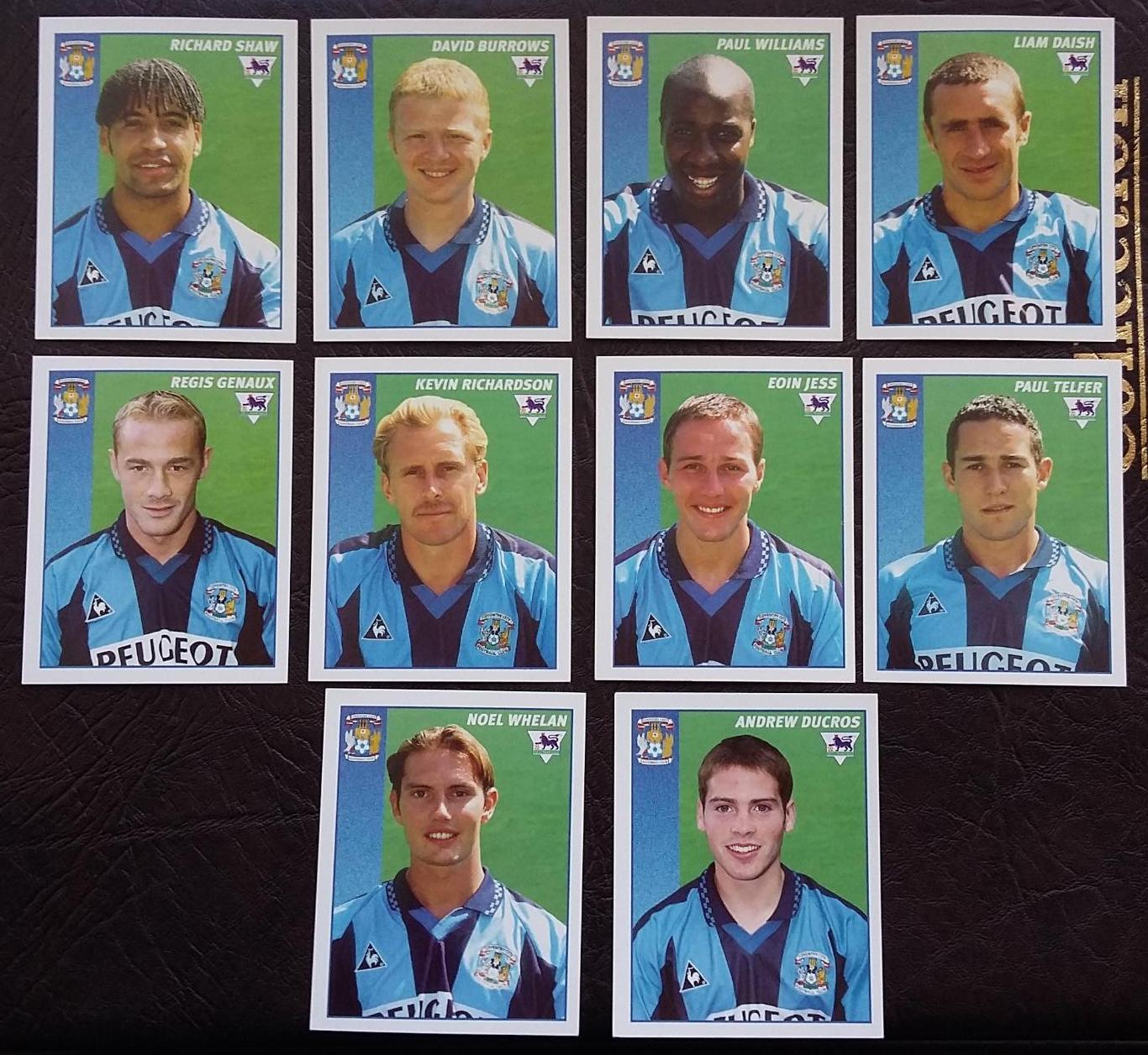 MERLIN Английская Премьер-Лига 1996-1997. Coventry City. На выбор.