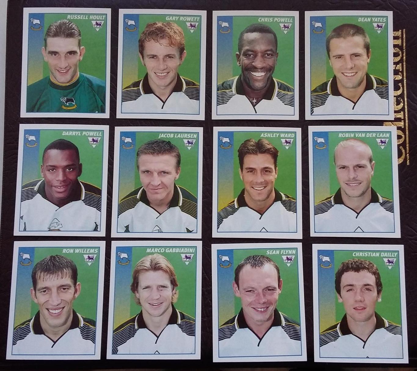 MERLIN Английская Премьер-Лига 1996-1997. Derby County. На выбор.