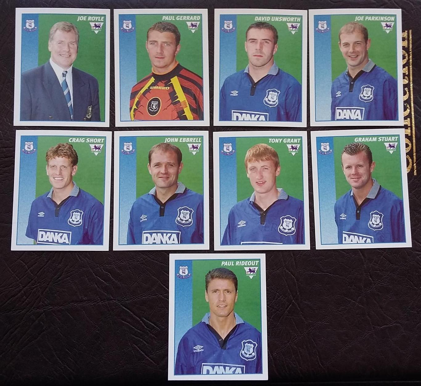 MERLIN Английская Премьер-Лига 1996-1997. Everton. На выбор.