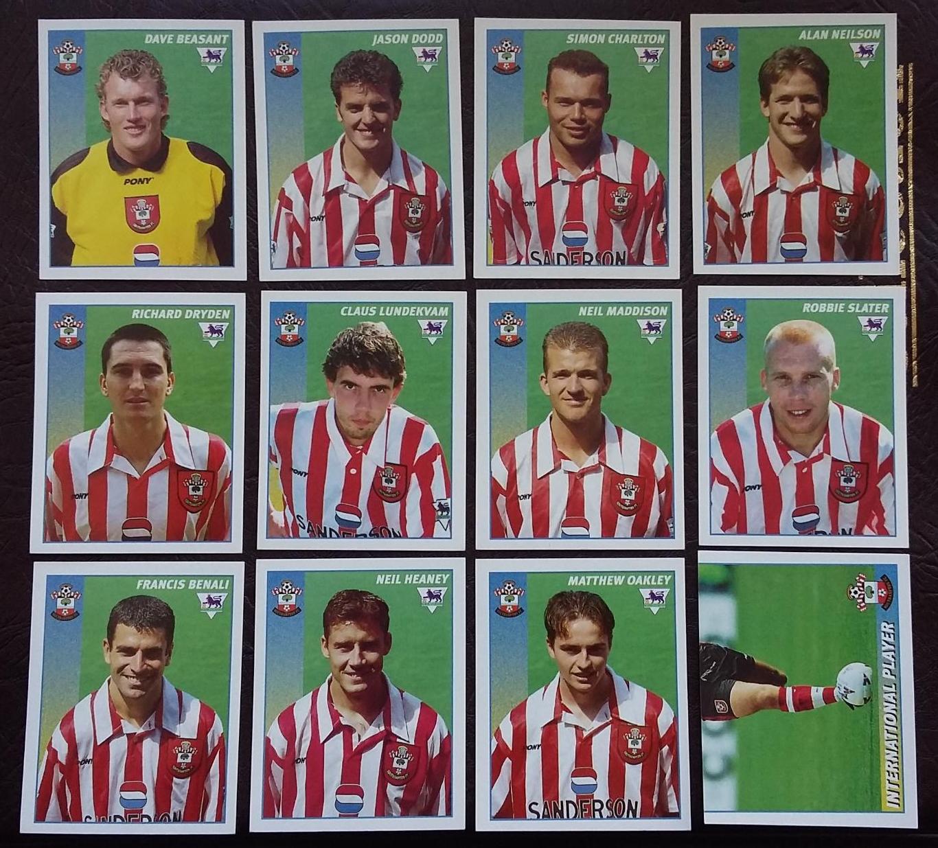 MERLIN Английская Премьер-Лига 1996-1997. Southampton. На выбор.