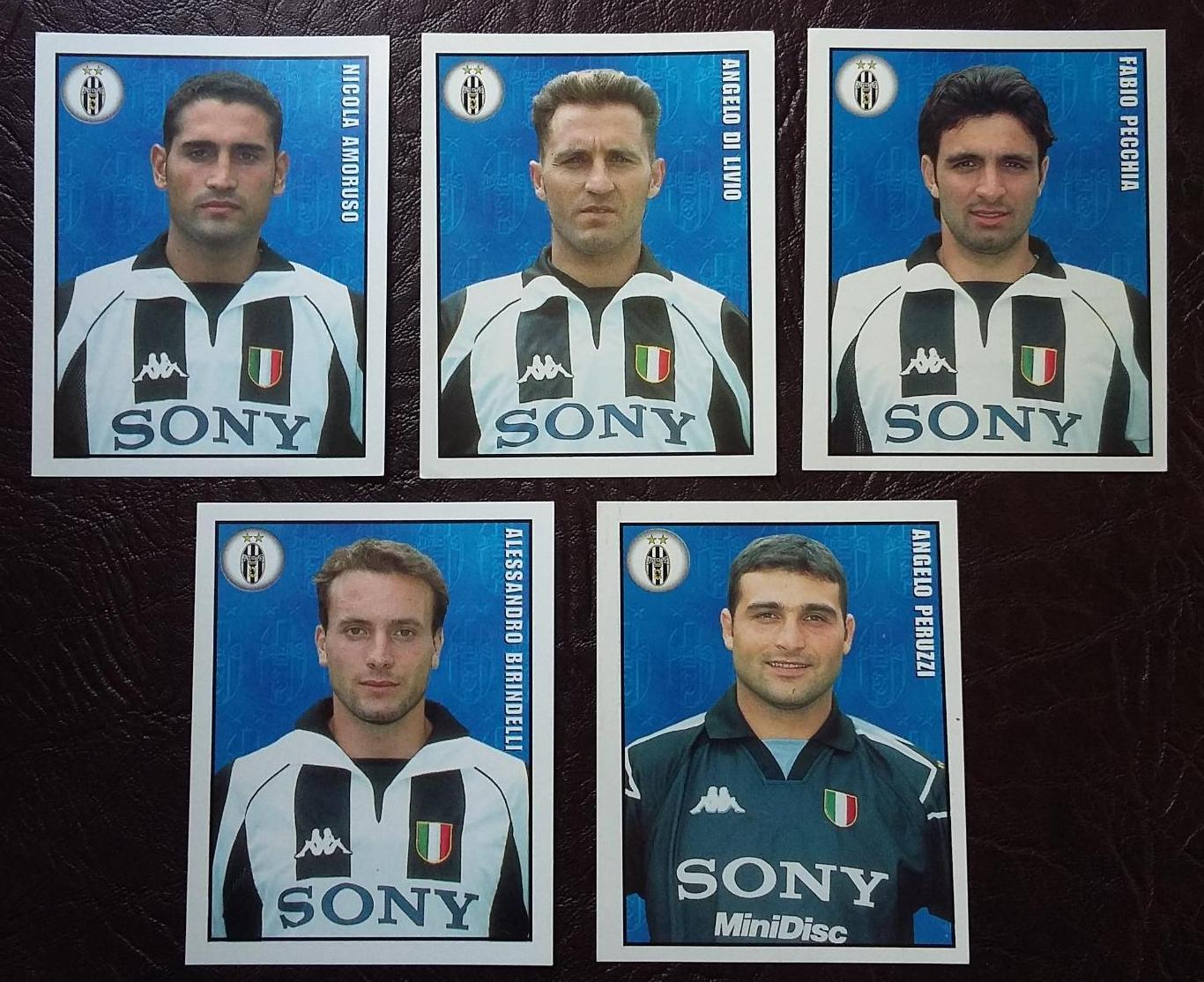 MERLIN Итальянский Футбол 1997-1998. Juventus. На выбор.