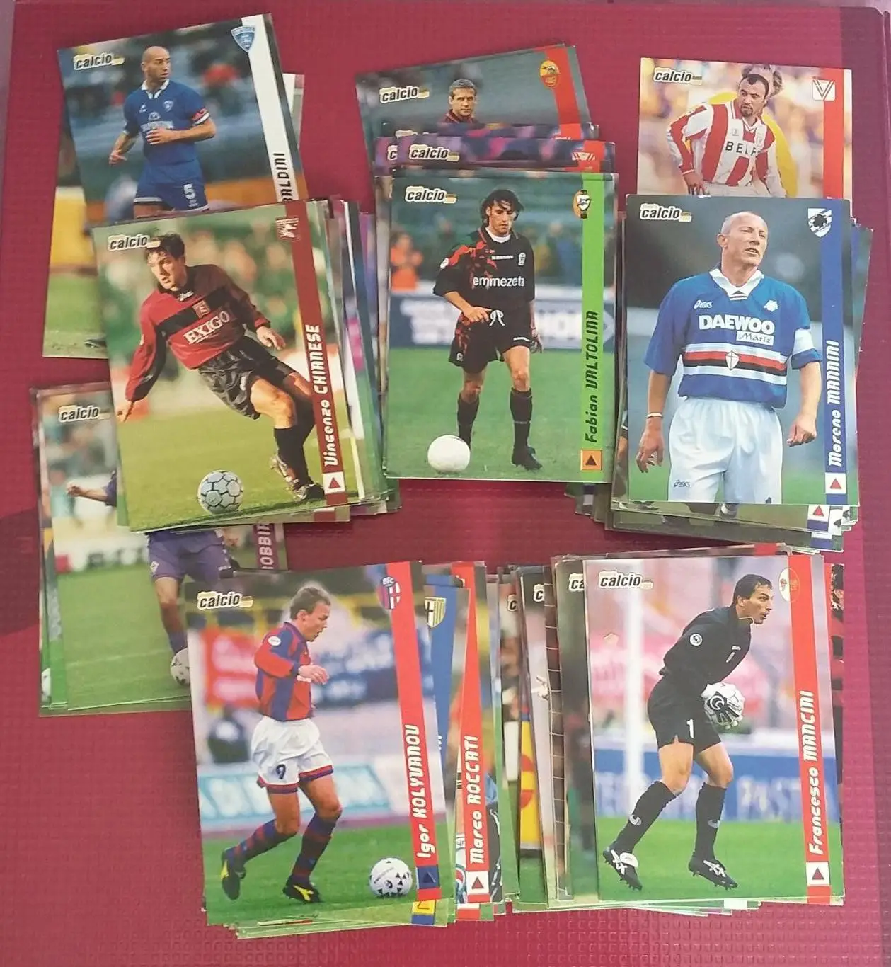 Карточки DS Pianeta Calcio 1998-1999. На выбор.