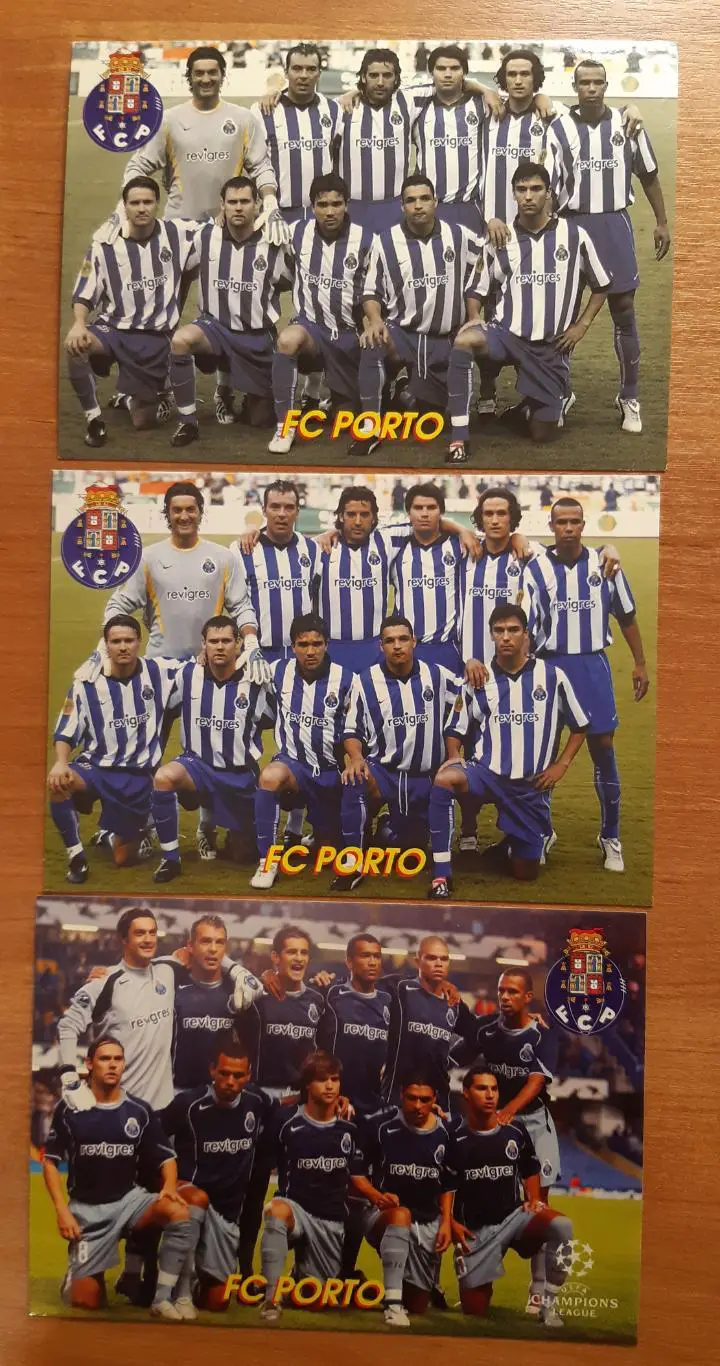 Карточки Порто. В мире футбола. На выбор.