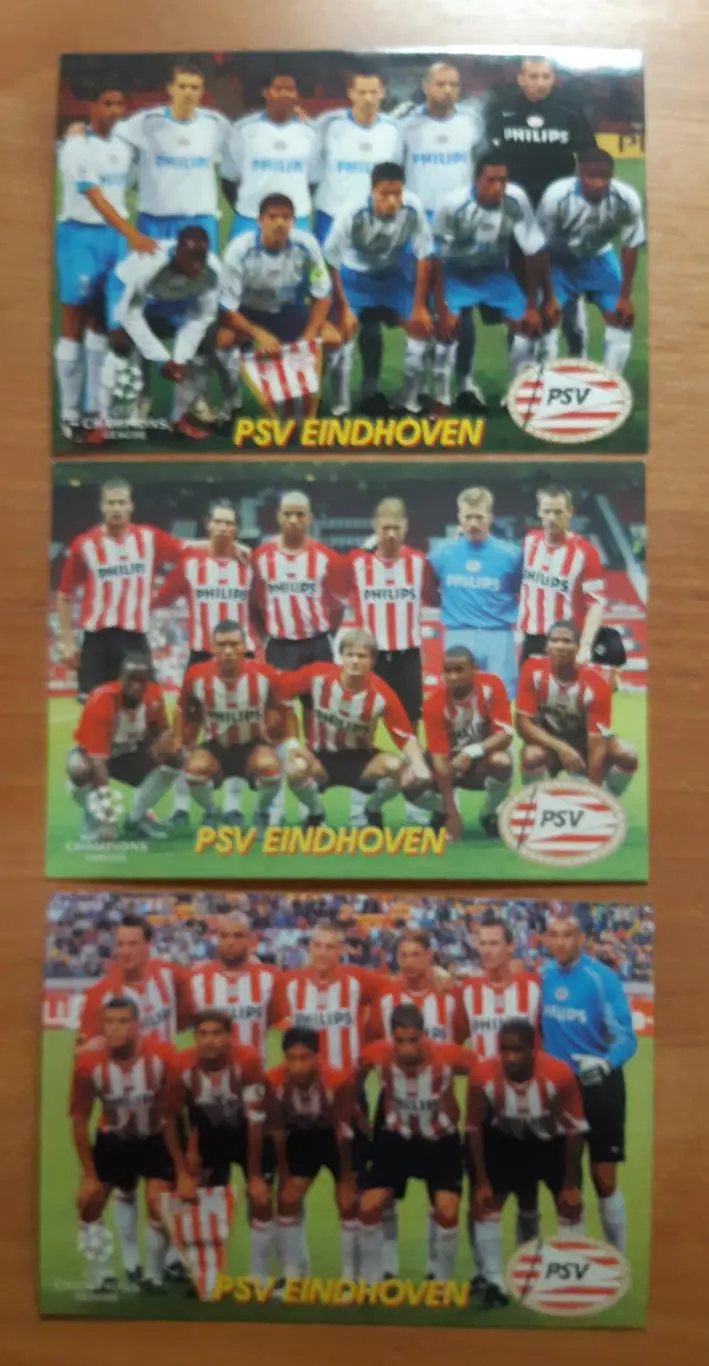 Карточки ПСВ. В мире футбола. На выбор.