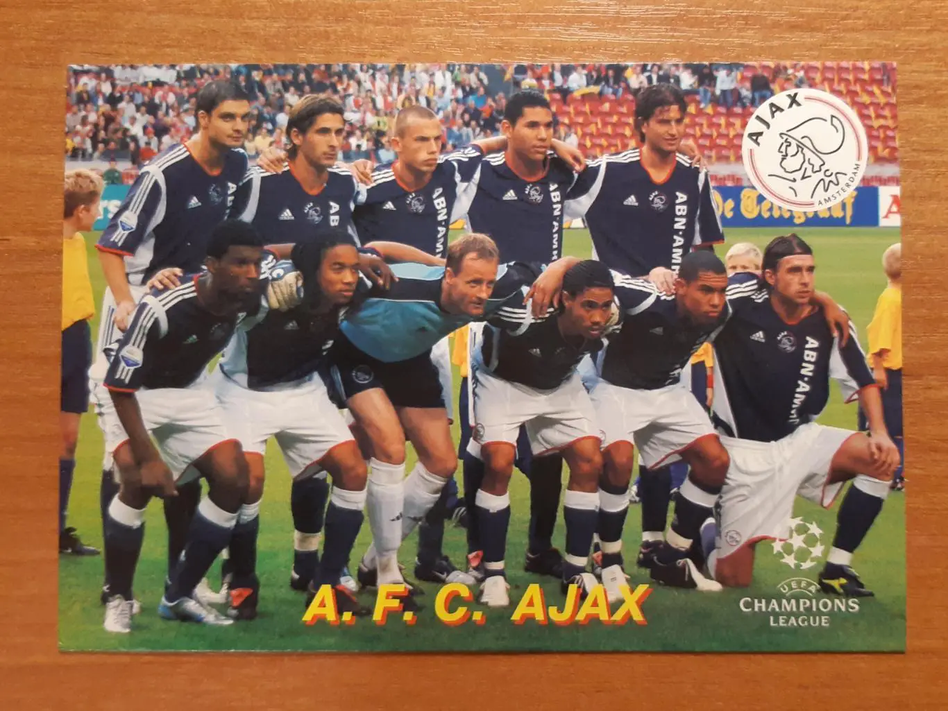 Карточка Аякс. В мире футбола.