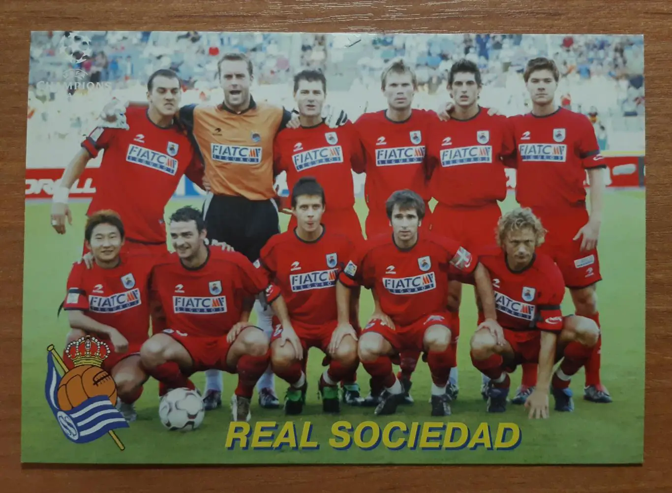 Карточка Реал Сосьедад. В мире футбола.