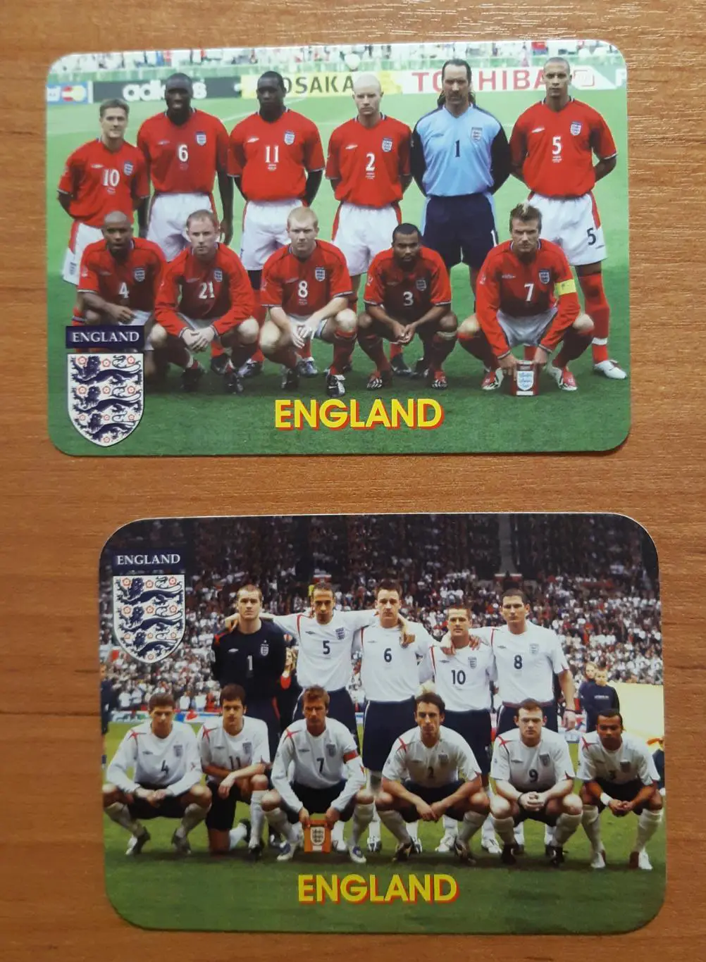 Календарики Англия. В мире футбола. На выбор.