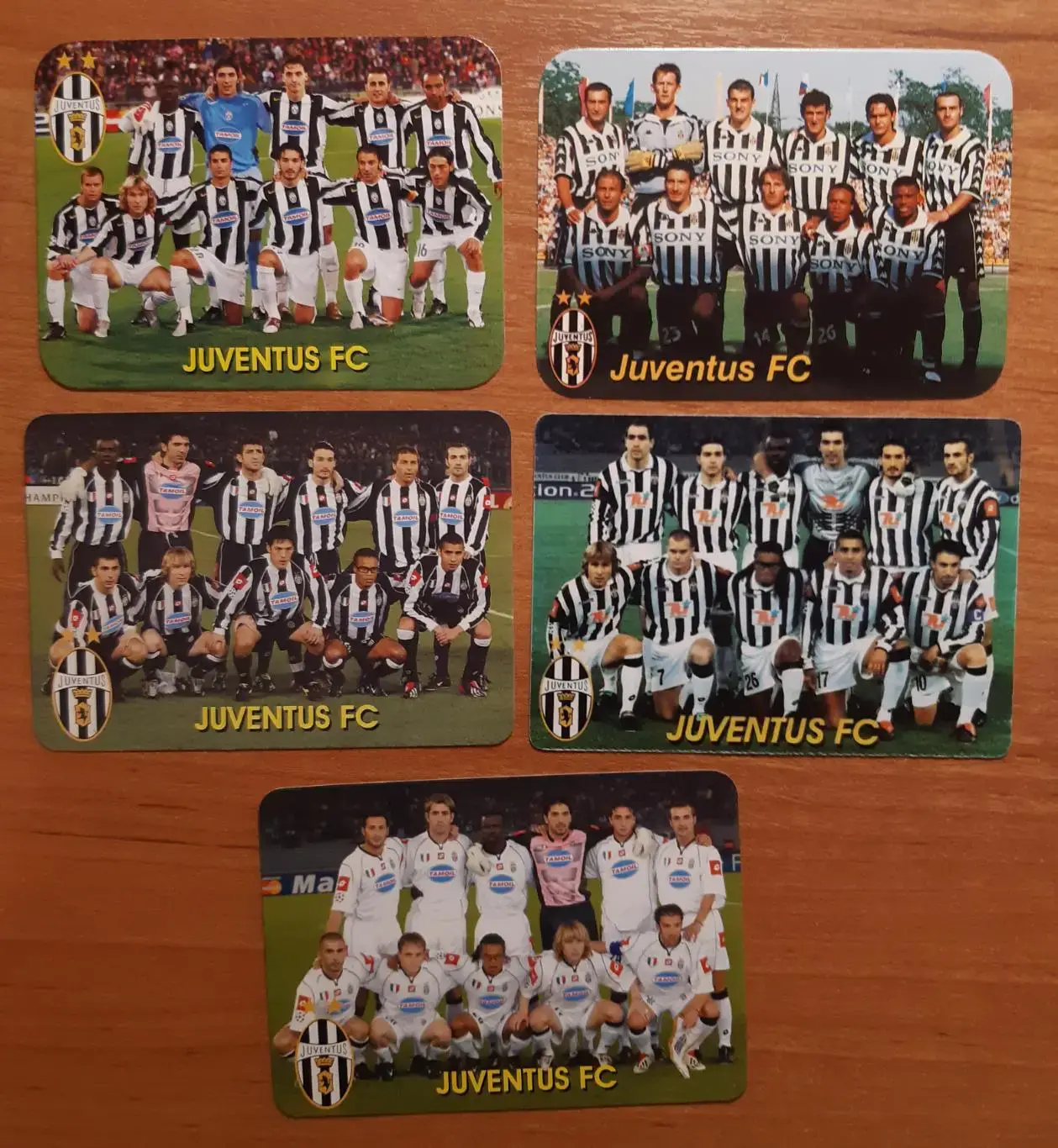 Календарики Ювентус. На выбор.