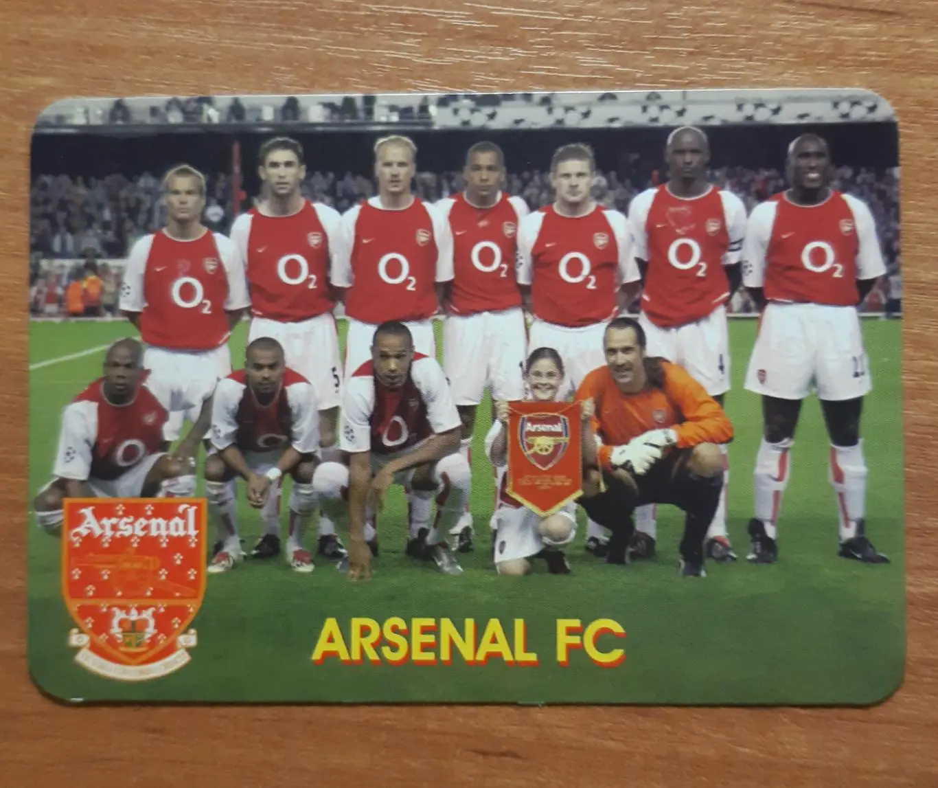 Календарик Арсенал.