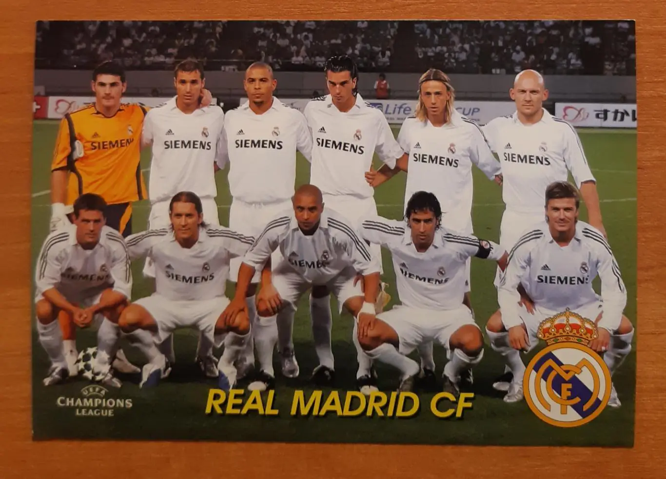 Карточка Реал Мадрид. В мире футбола.