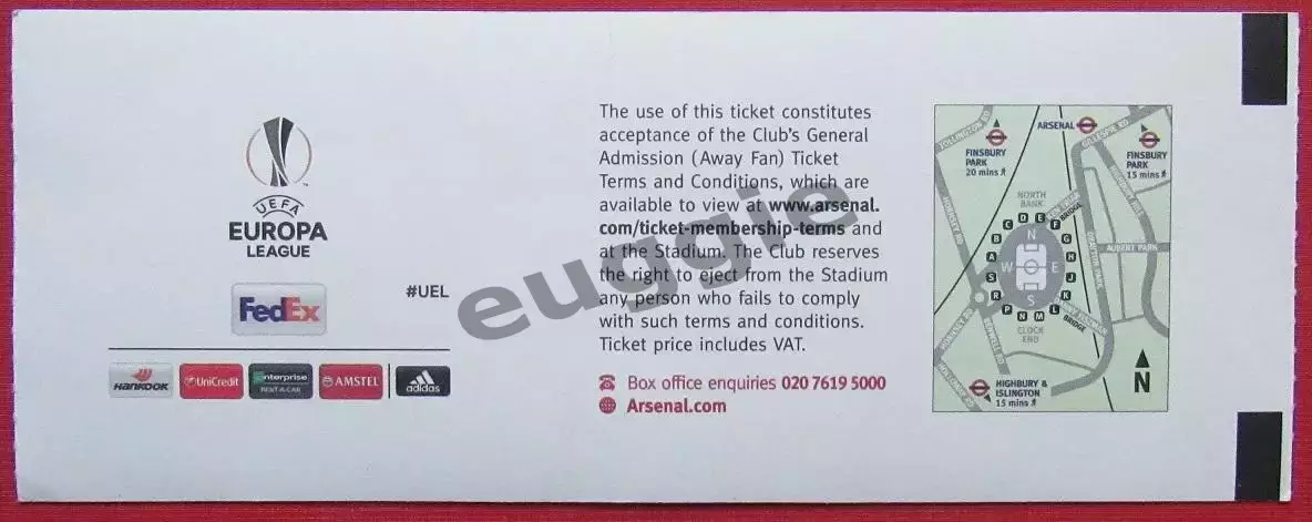 Арсенал (Англия) - ЦСКА -Лига Европы 2018 1