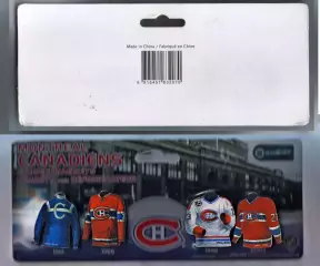 Магниты эволюции формы команды НХЛ «Монреаль Канадиенс».