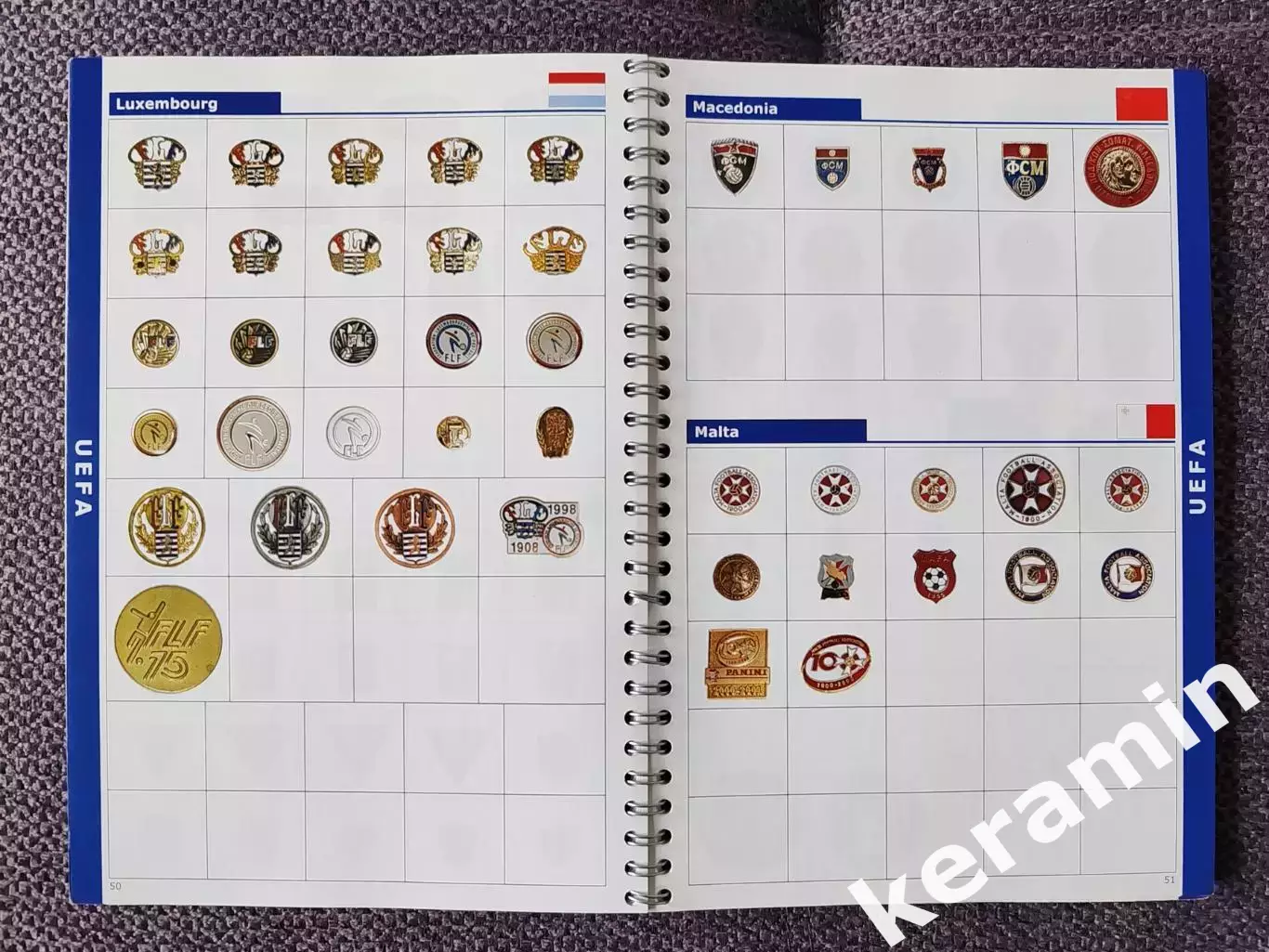 Каталог футбольных значков федераций футбола всего мира. 2