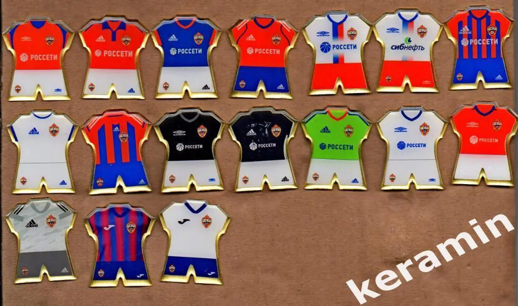 ЦСКА Москва форма по сезонам