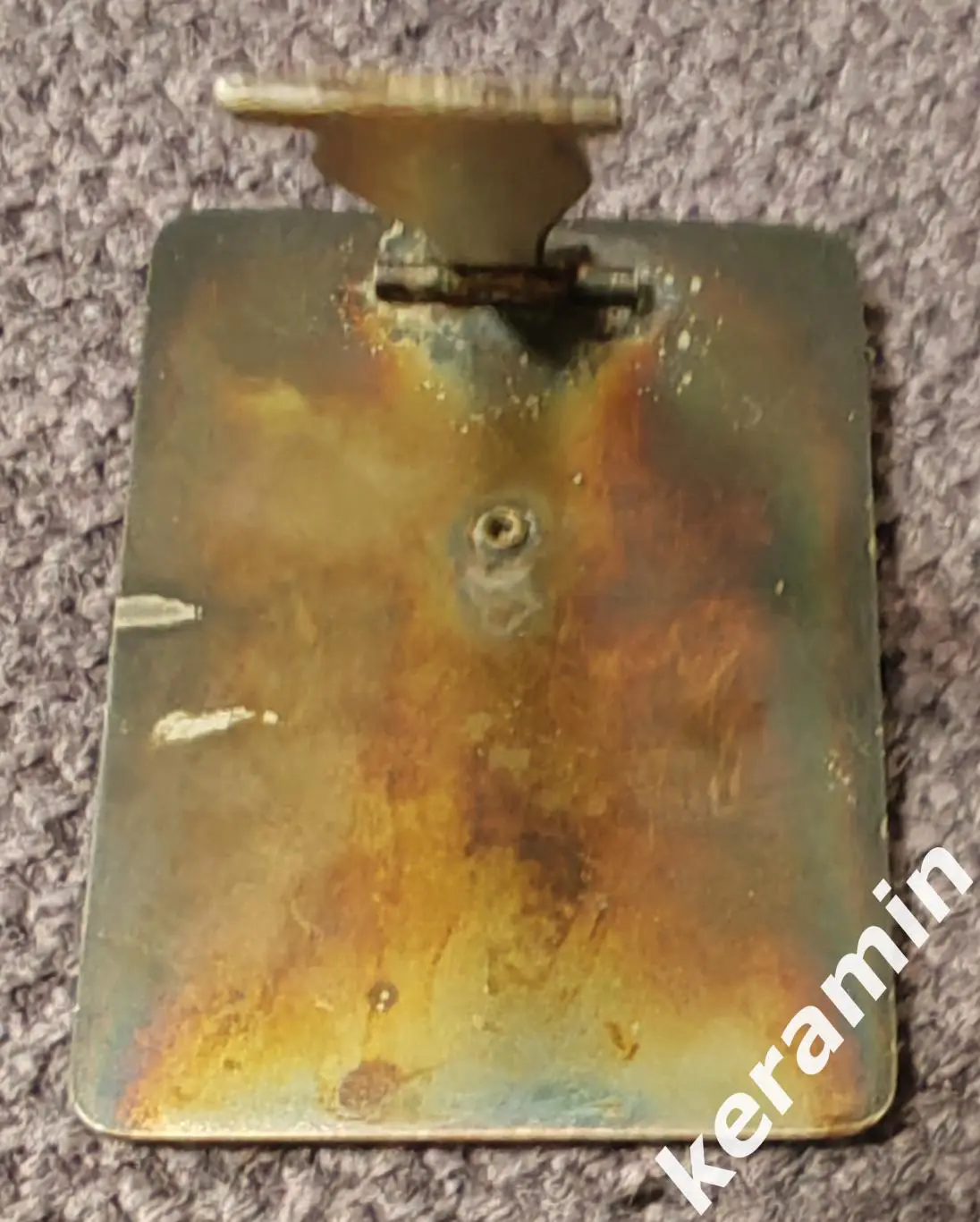 Плакетка гребля. Судейская коллегия руководителей гонок Дитикон 1949. 3