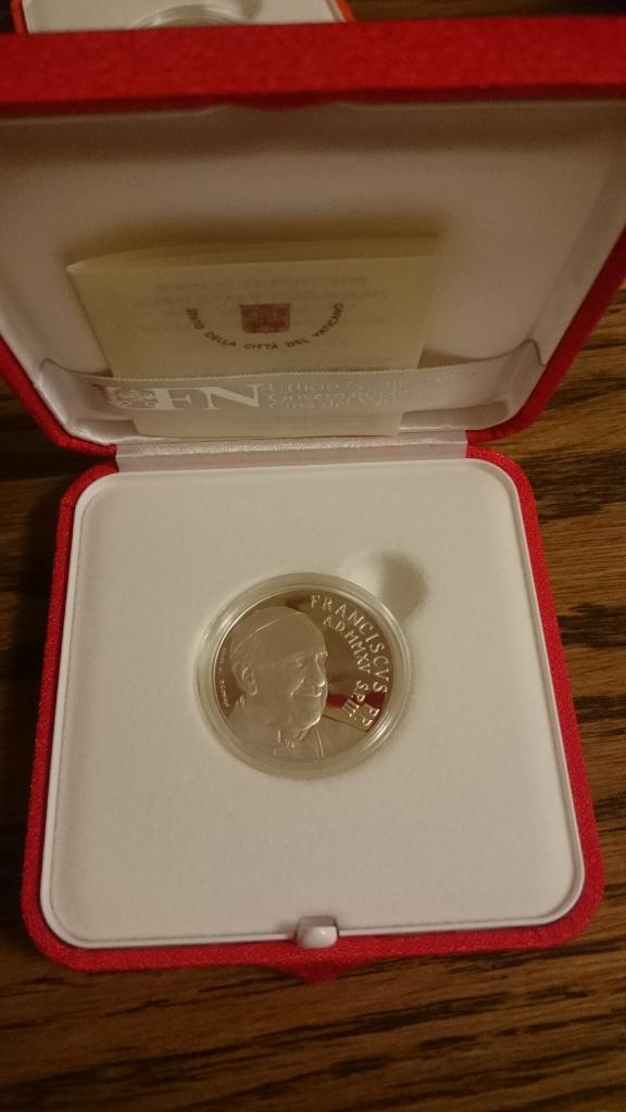6 серебрянных монет Португалия,Хорватия и Ватикана 1