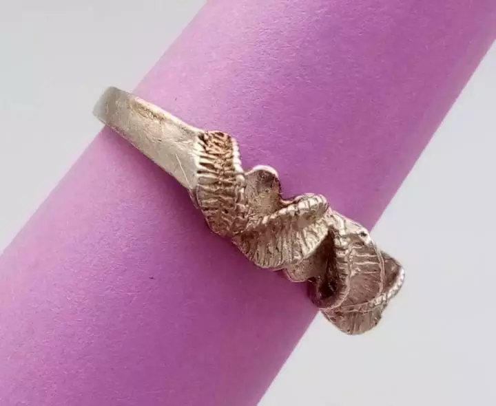 Серебряное кольцо. Конец 19 начало 20 веков. Клеймо 6