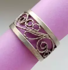 Серебряное кольцо. Конец 19 начало 20 веков.