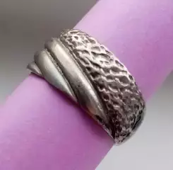 Серебряное кольцо. Конец 19 начало 20 веков..