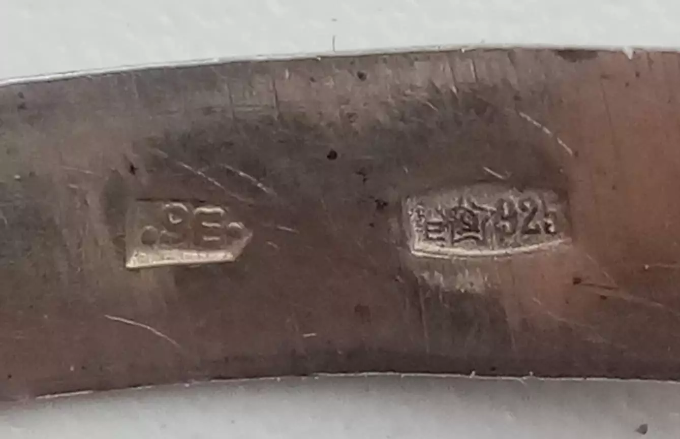 Браслет змея. Серебро 925 проба. СССР. 2