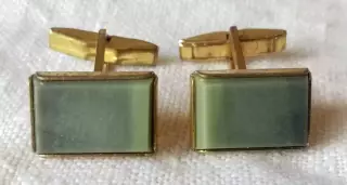 Запонки. 1960-е годы. СССР. Натуральный камень